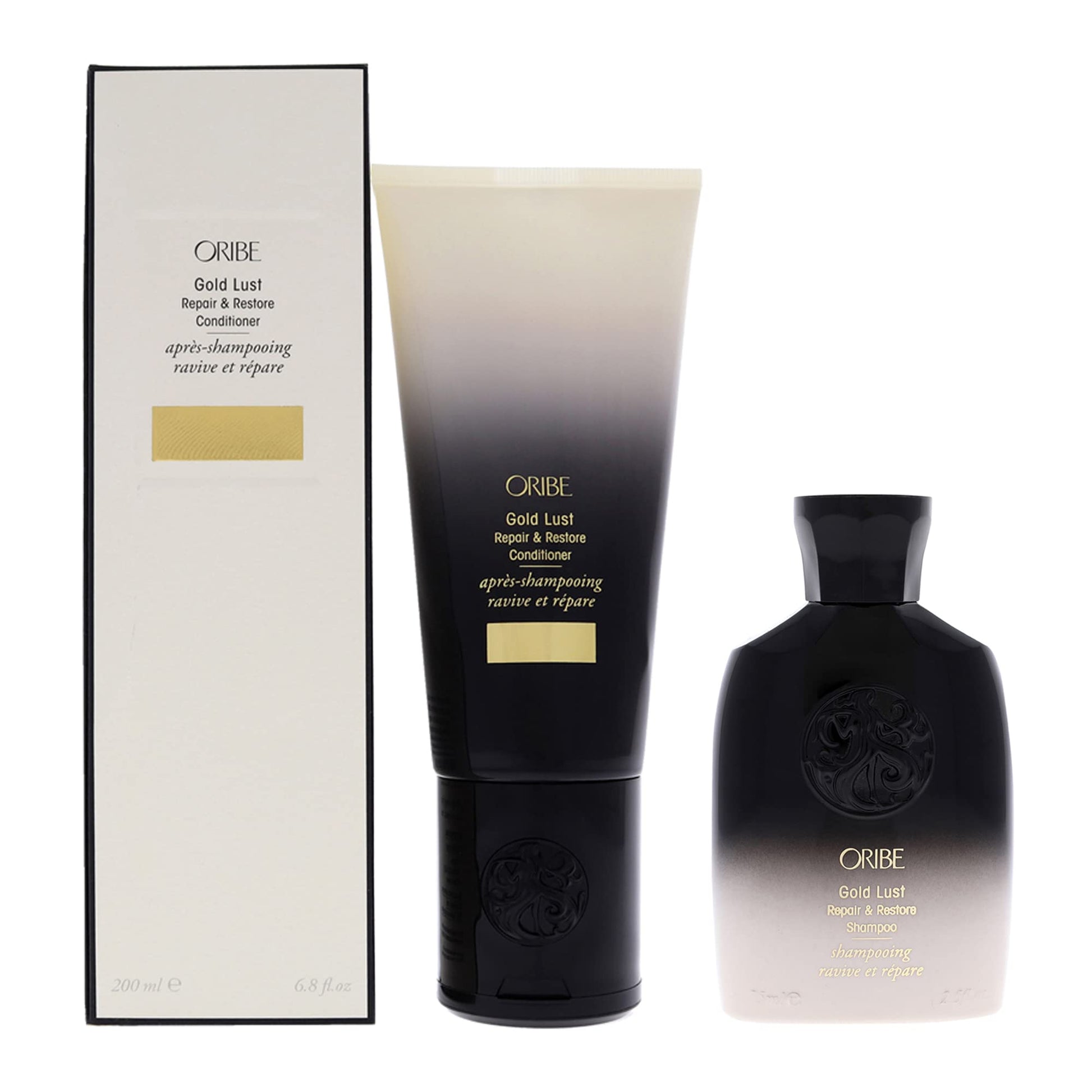 Oribe Gold Lust Repair and Restore Shampoo and Conditioner Kit - Medaid International
