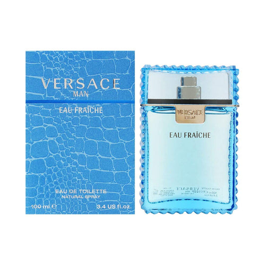 Versace Man Eau Fraiche By Gianni Versace For Men Deodorant Spray 3.4 Oz - Medaid International