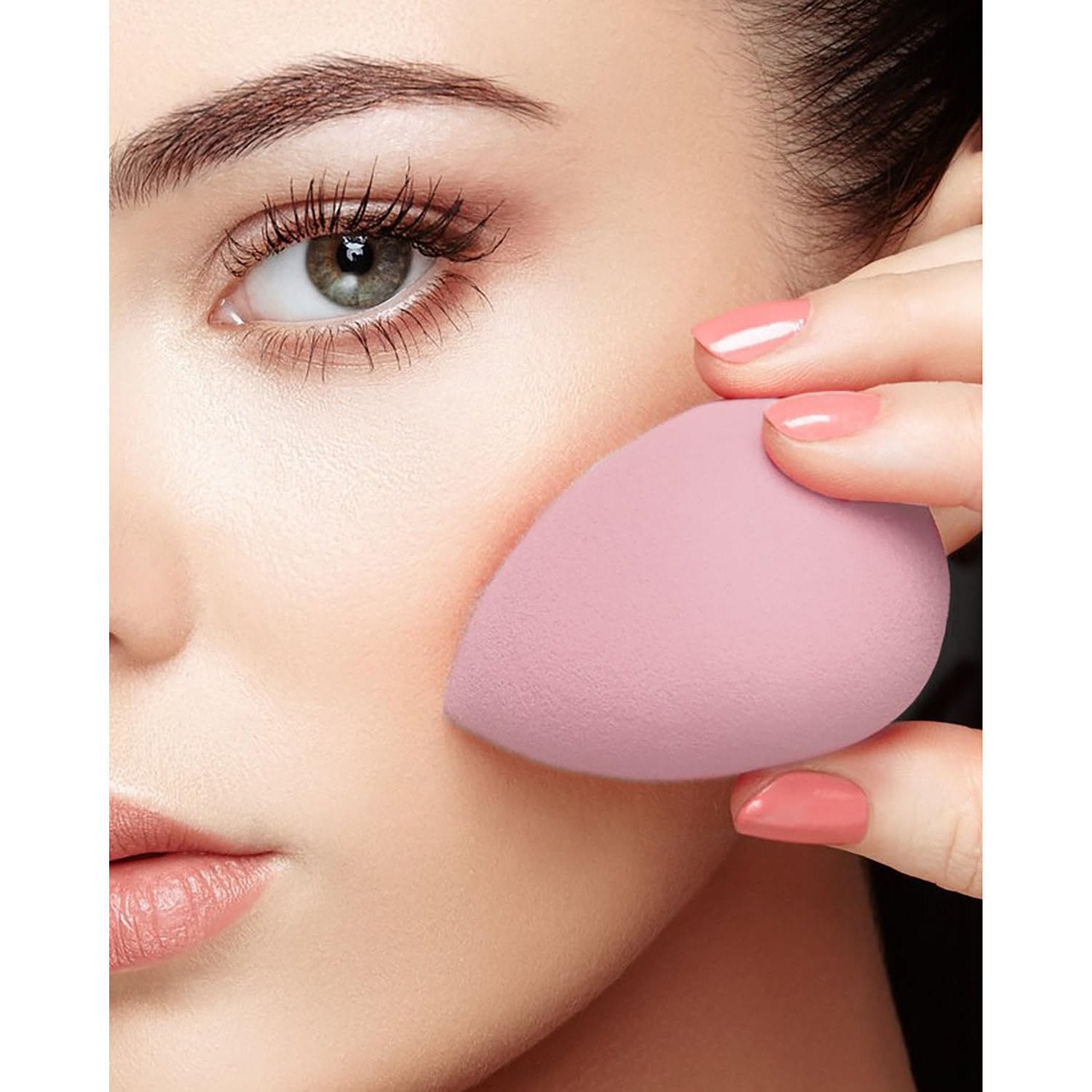 4 Pack Face Powder Puff, Makeup Soft Sponge Puff for Cosmetic Foundation Blender Sponge Beauty Tools Blue LCC1145-05 - Medaid International