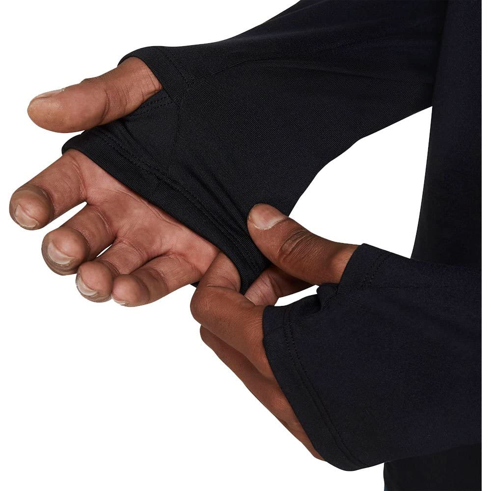 Nike Element Men's Dri-FIT 1/2-Zip Running Top (Black, DD4756-010) Size Large - Medaid International