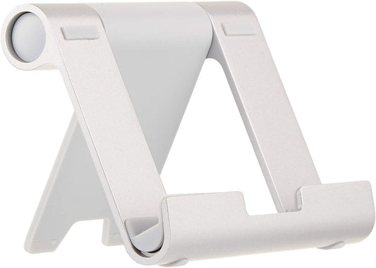AmazonBasics L6LSH001-CS-R Multi-Angle Portable Stand for Tablets, E-readers and Phones - Silver - Medaid International