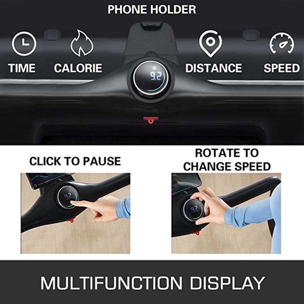 Fitness Walking Machine App Control Gym Equipment Wireless Foldable ElectricTreadmills Pad For Home Use Leunlee - Medaid International