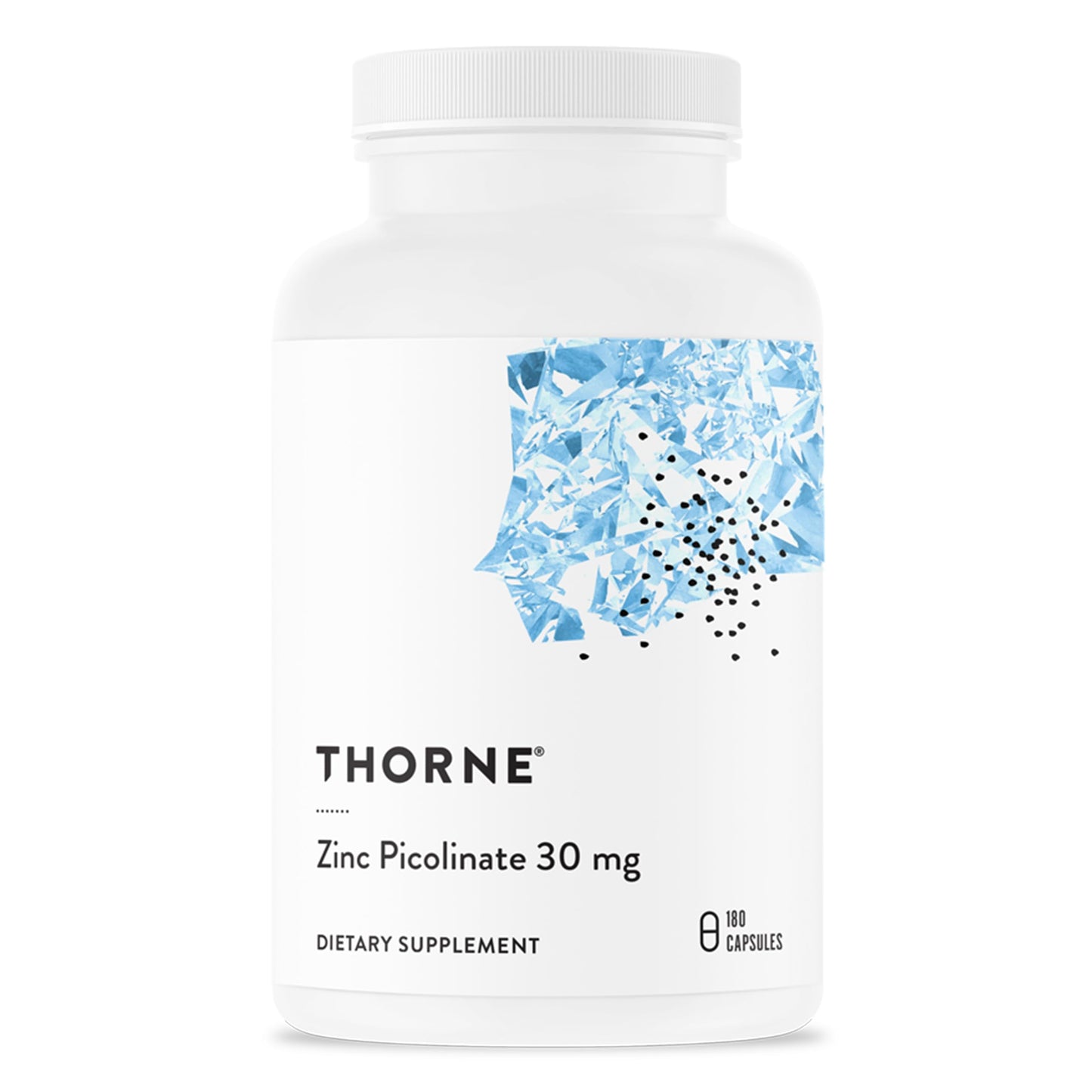 THORNE - Zinc Picolinate 30 mg - Well-Absorbed Zinc Supplement for Growth and Immune Function* - 180 Capsules - Medaid International