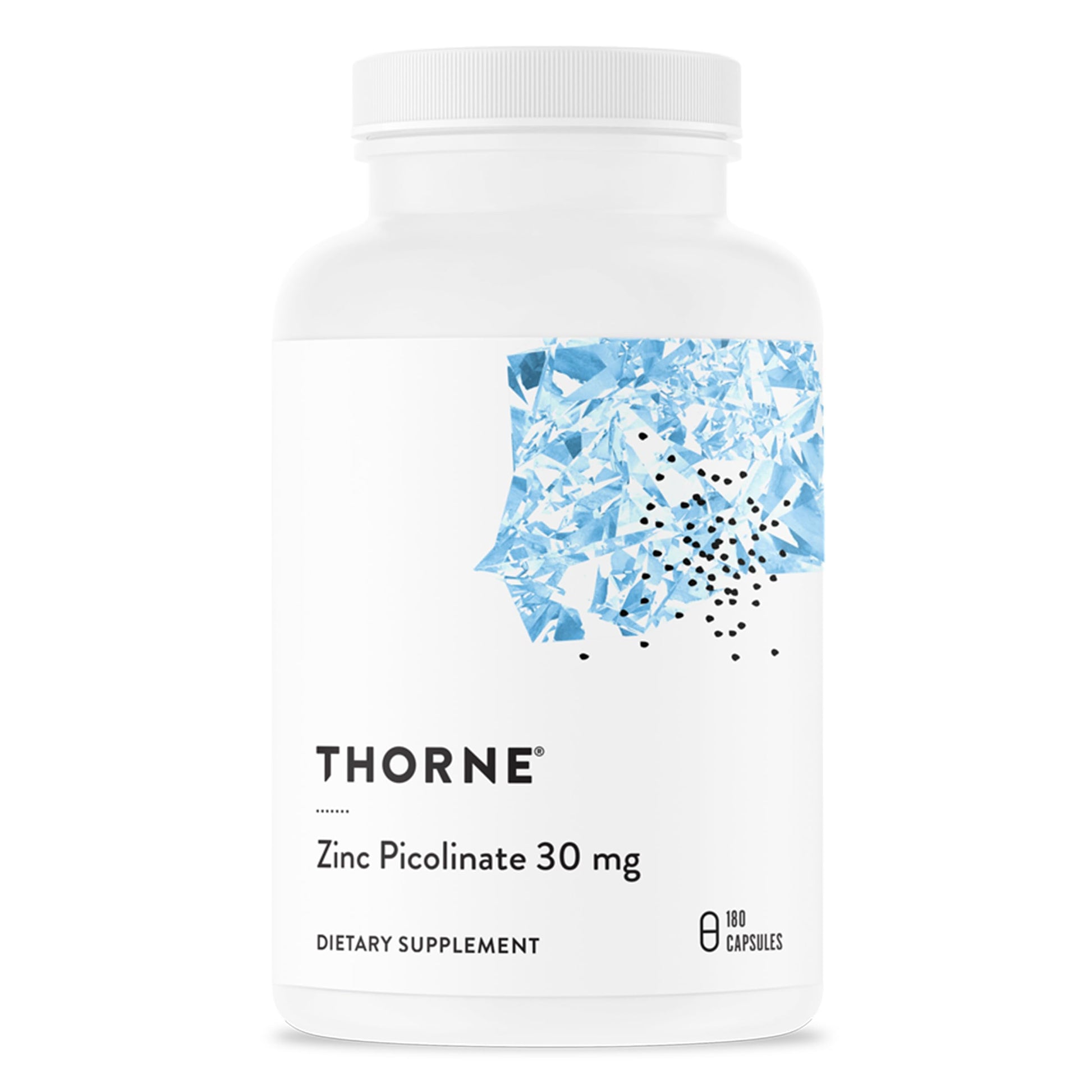THORNE - Zinc Picolinate 30 mg - Well-Absorbed Zinc Supplement for Growth and Immune Function* - 180 Capsules - Medaid International