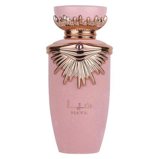 Lattafa Haya Eau de Parfum Spray for Women, 3.4 Ounce - Medaid International