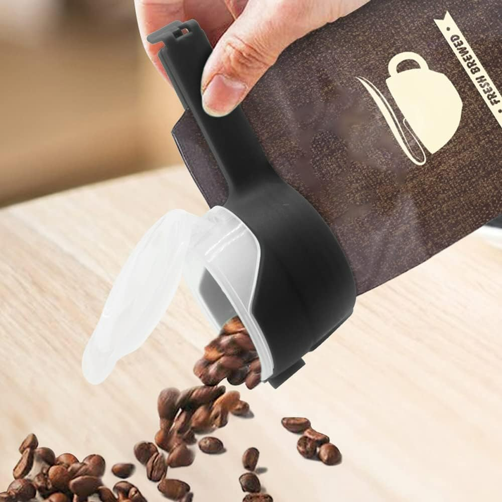 Storage Sealing Clips with Pour Spouts, Plastic Cap Sealer Clips, Bag Clips for Food - Medaid International