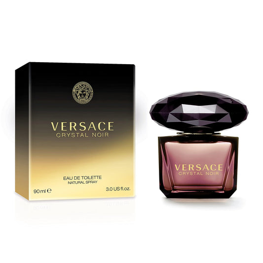 Versace Crystal Noir by Versace for Women - 3 Fl Oz EDT Spray - Medaid International