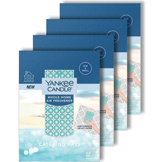 Yankee Candle Whole Home Air Freshener (Pack of 4, Catching Rays) - Medaid International