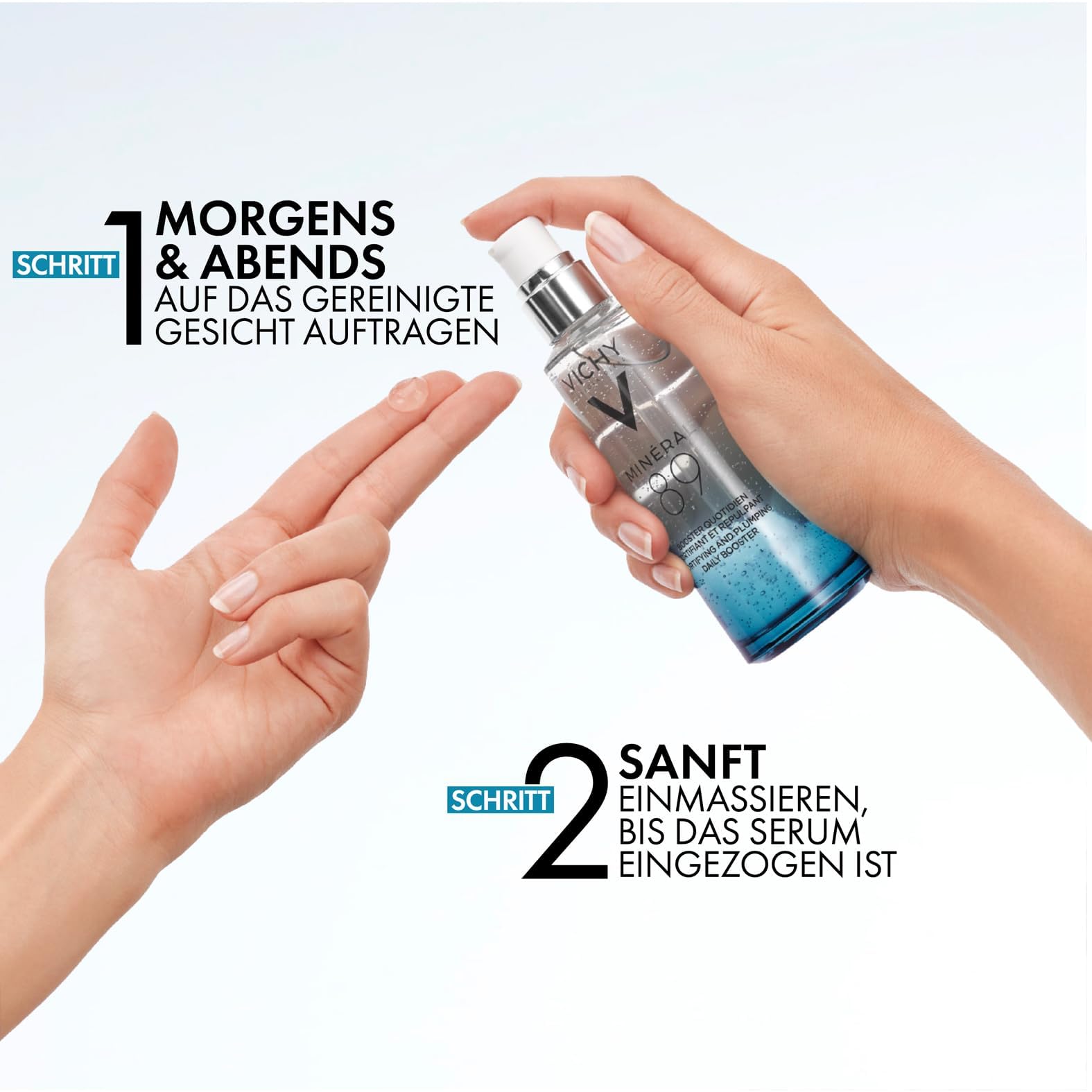 VICHY Laboratories Mineral 89 Fortifyng and Plumping Daily Booster for Unisex - 2.53 oz Booster - Medaid International