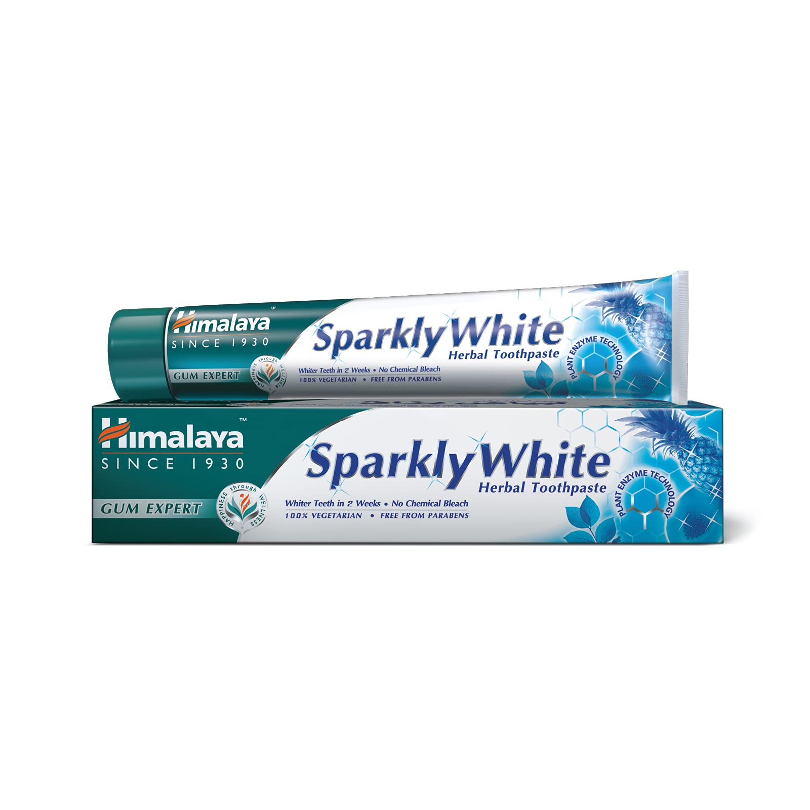 Himalaya Herbals Sparkly White Herbal Toothpaste 100ml - Medaid