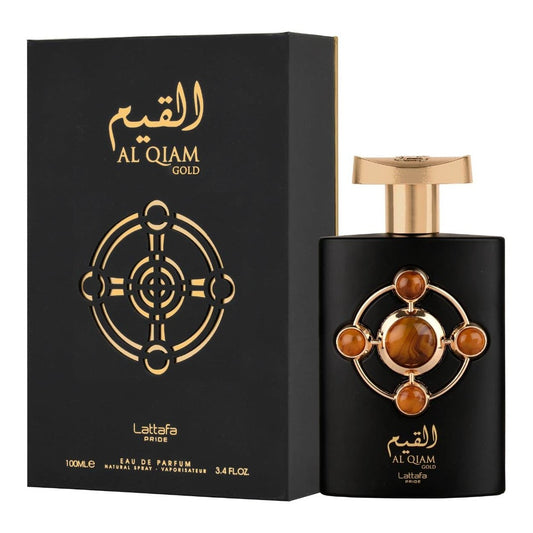 Lattafa Perfumes Al Qiam Gold for Unisex Eau de Parfum Spray, 3.4 Ounce - Medaid International