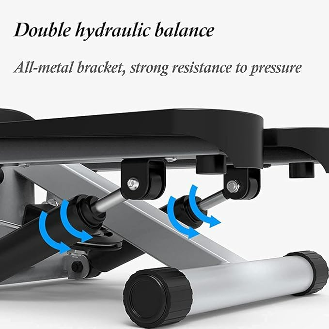 Mini Stair Stepper with Resistance Bands ‚Äì Portable Full Body Home Workout Machine - Medaid International