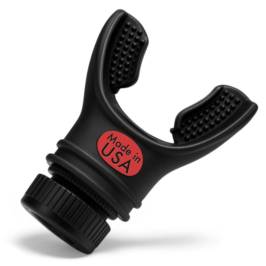 Compact Breathing Exercise Device for Lungs Made in USA Respiratory Lung Exerciser Device with Adjustable Valve - Diaphragm & Core Trainer Device for Athletes o2 Portable Breathing Trainer - Medaid International