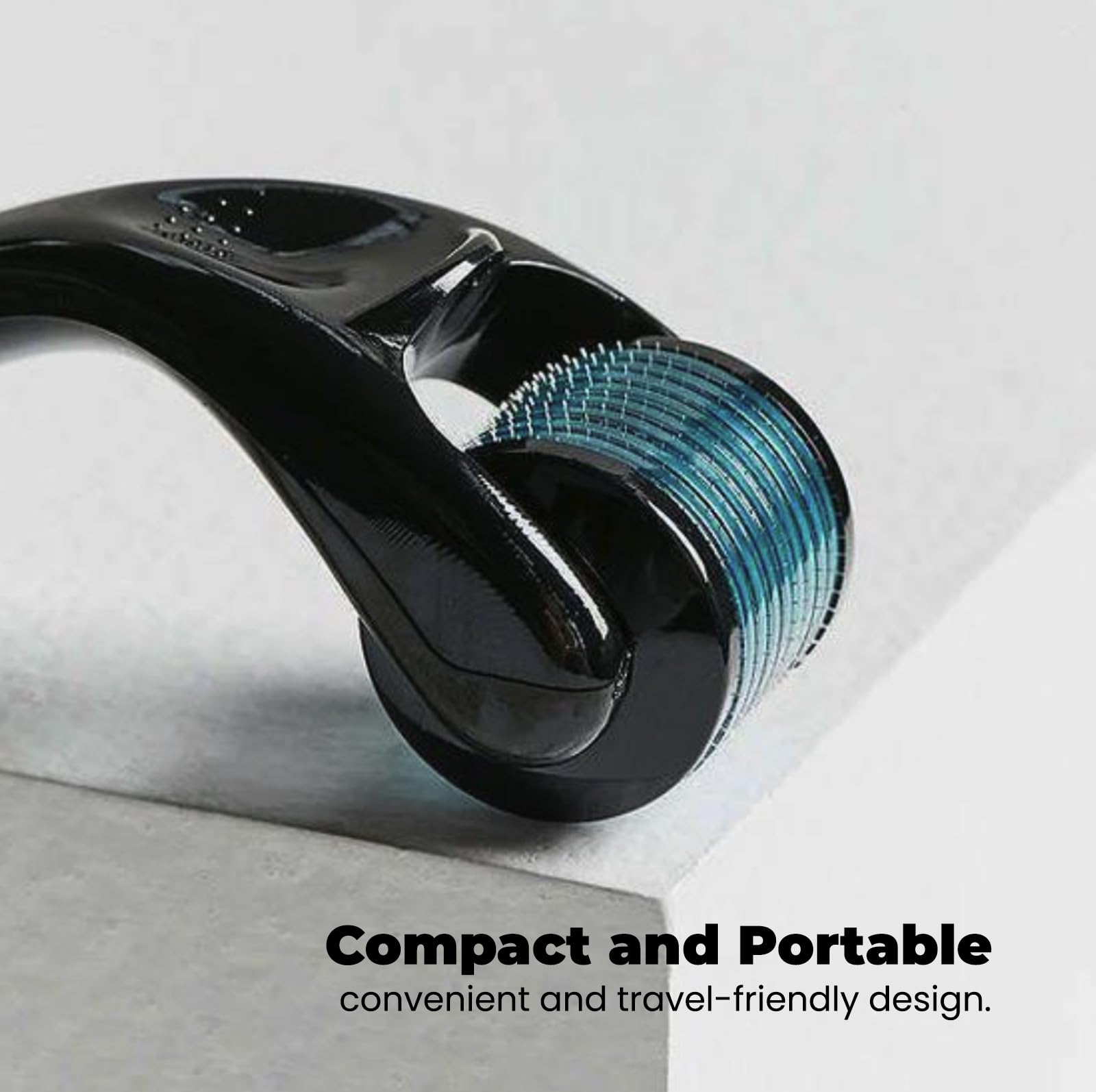 ROSELYNBOUTIQUE Derma Roller for Hair Beard Facial Skin Face Body Scalp 540 Titanium Microneedle for Men Women 0.25mm Cosmetic Beauty Instrument - Medaid International