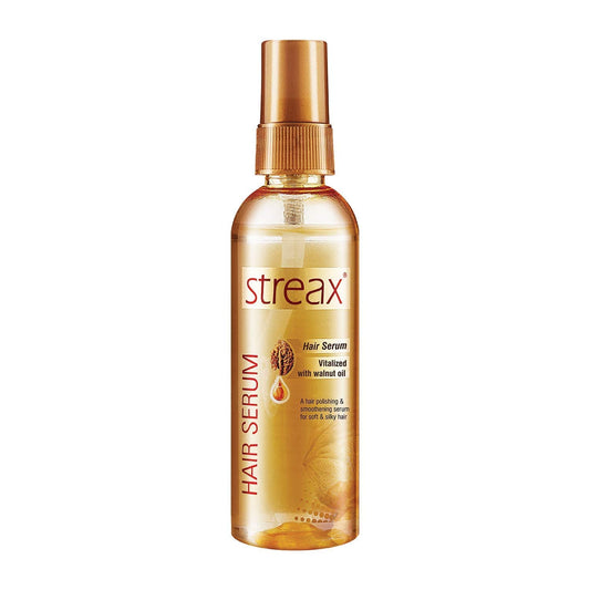 Streax Hair Serum Enriched with Walnut Oil Gives Frizz-free Satin Smooth Hair 90 ML - Medaid International