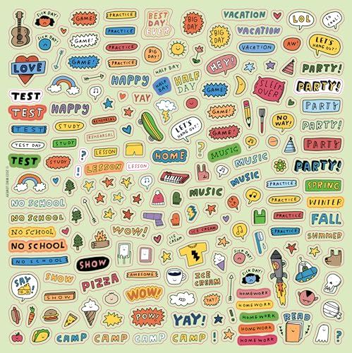 Kid's Awesome Activity Wall Calendar 2024: Includes 300+ Super Fun Stickers! - Medaid International