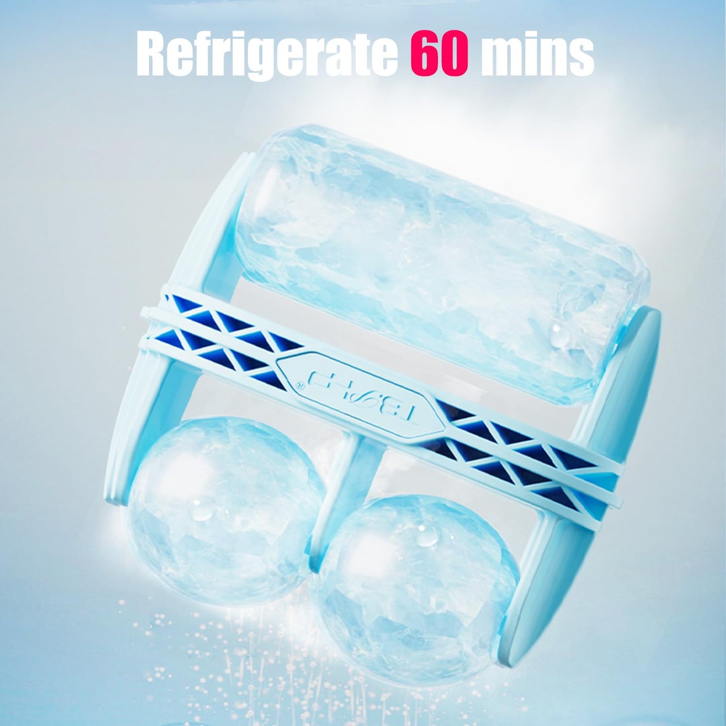 TBPHP Ice Roller BF01 for Face & Eye with Plastic Cover Massager Face Massage Roller Tools (Blue) - Medaid International