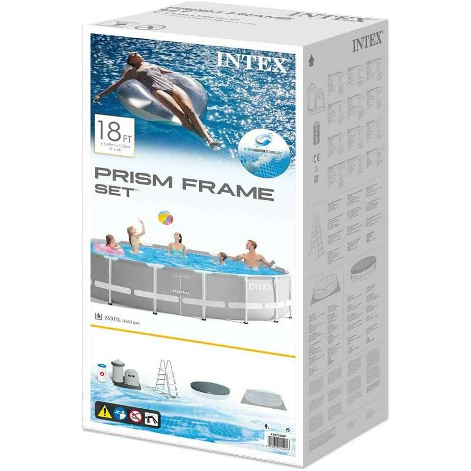 Prism Frame Pool Set D 5.49 X 1.22M - Medaid International