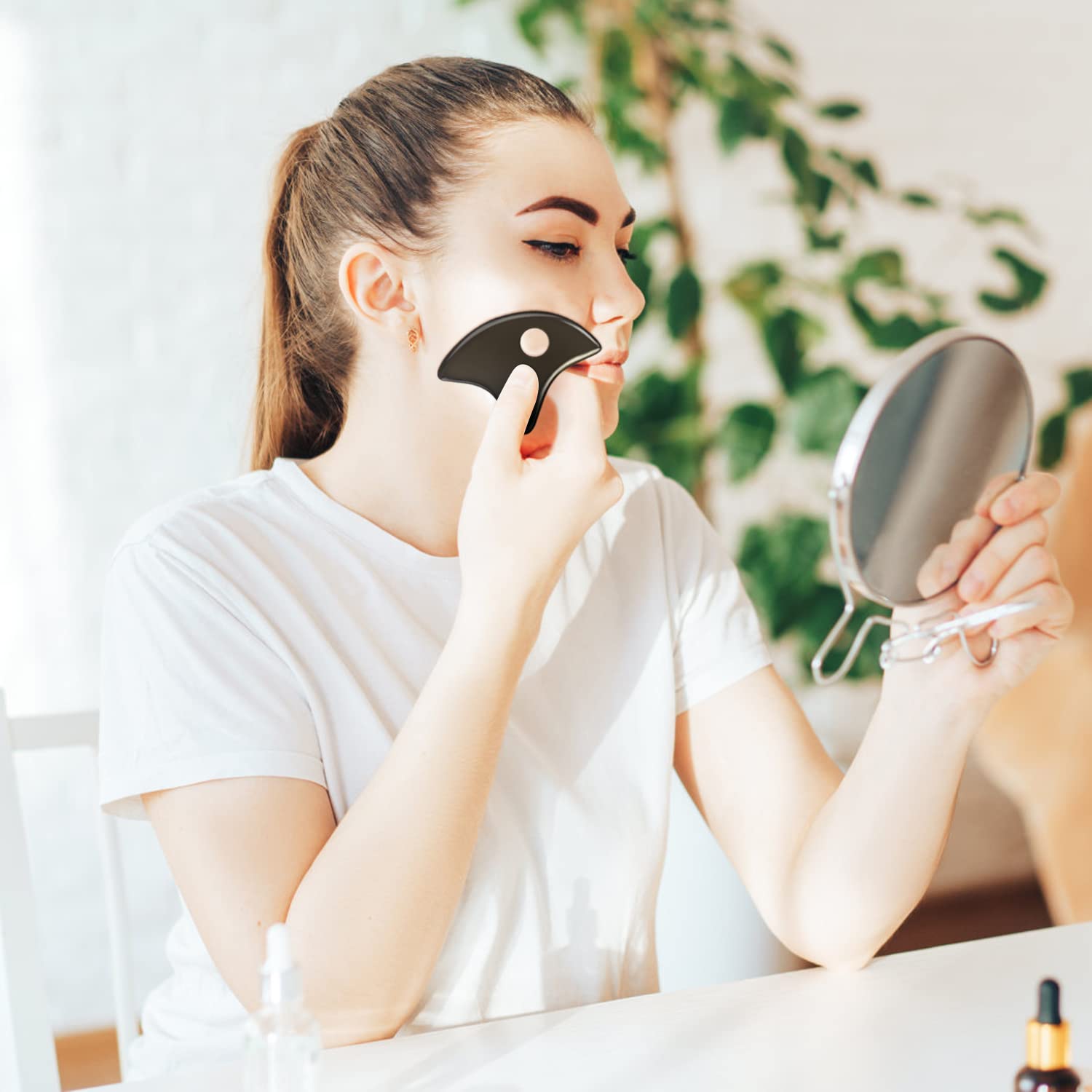 LEOSENSE Sibin Bian Stone Gua Sha Massage Tool (M) - Medaid International