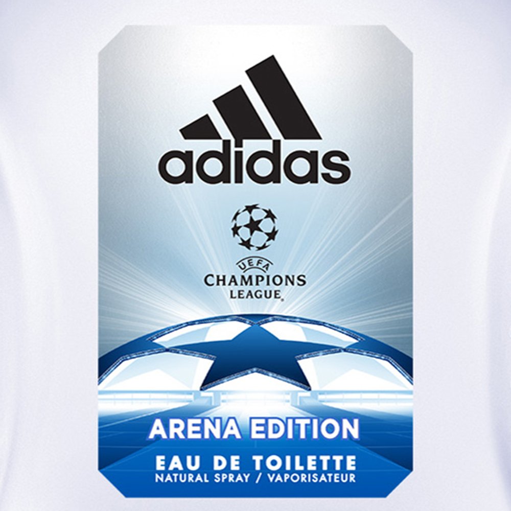 Adidas UEFA Champions League Arena Edition Eau de Toilette Spray for Men, 3.4 Ounce - Medaid International
