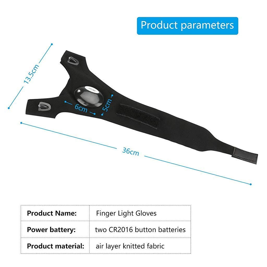 GloveLite Flashlight Glove Finger LED Light - Medaid International