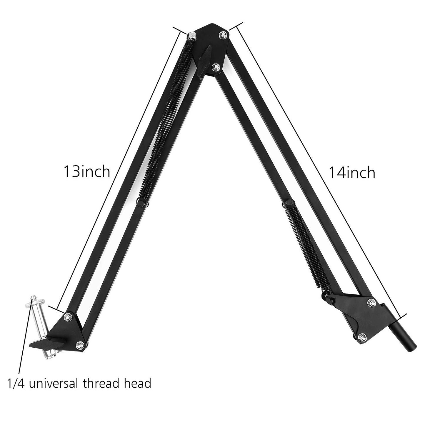Overhead Video Stand Phone Holder Articulating Arm Phone Mount Table Top ChromLives Scissor Boom Arm Articulating Phone Stand Tablet Phone Holder for Streaming Phone Baking Crafting - Medaid International