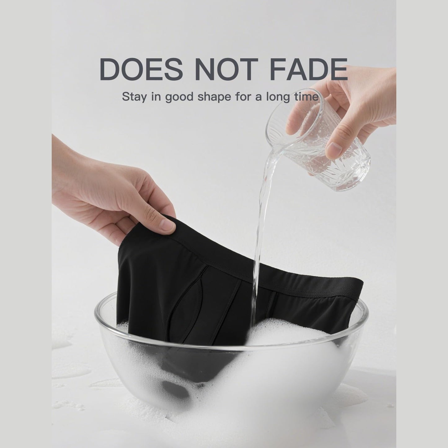 youlehe Men's Underwear Soft Rayon Boxer Briefs Stretch Trunks Pack (as1, alpha, l, regular, regular, 7 Pack(Black)-Open Fly-018) - Medaid International