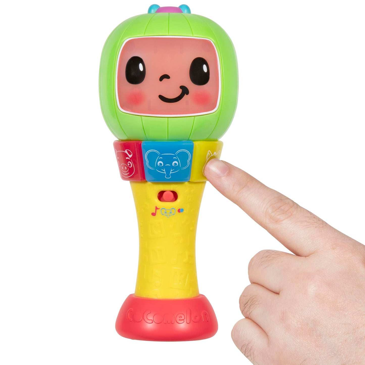 CoComelon Sing ‘n Play Maracas, 3 Play Modes - Plays 6 Fan Favorite Song Clips, Learn Animal Sounds and Colors - Lights Up - Two Maracas - Musical Instruments for Kids, Toddlers, and Preschoolers - Medaid International