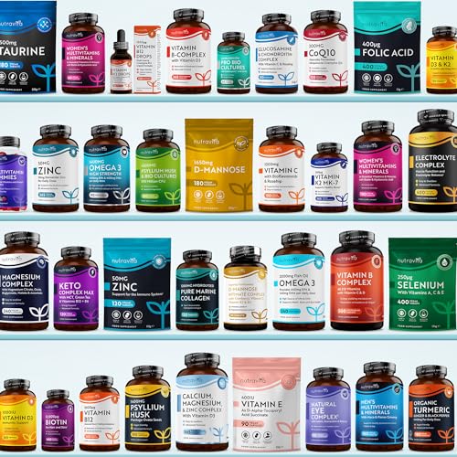 Glucosamine and Chondroitin Complex – 180 High Strength Capsules – Contributes to The Maintenance of Normal Immune System – with Vitamin C, Turmeric, Ginger and Rosehip - Medaid International