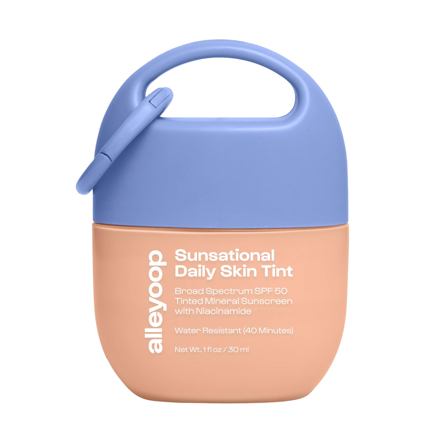 Alleyoop Sunsational Tinted Moisturizer SPF 50 for Face Broad Spectrum – 100% Mineral Face Sunscreen with Jojoba, Hydrating & Soothing Tinted Sunscreen, Vegan & Cruelty-Free (Solar) - Medaid International