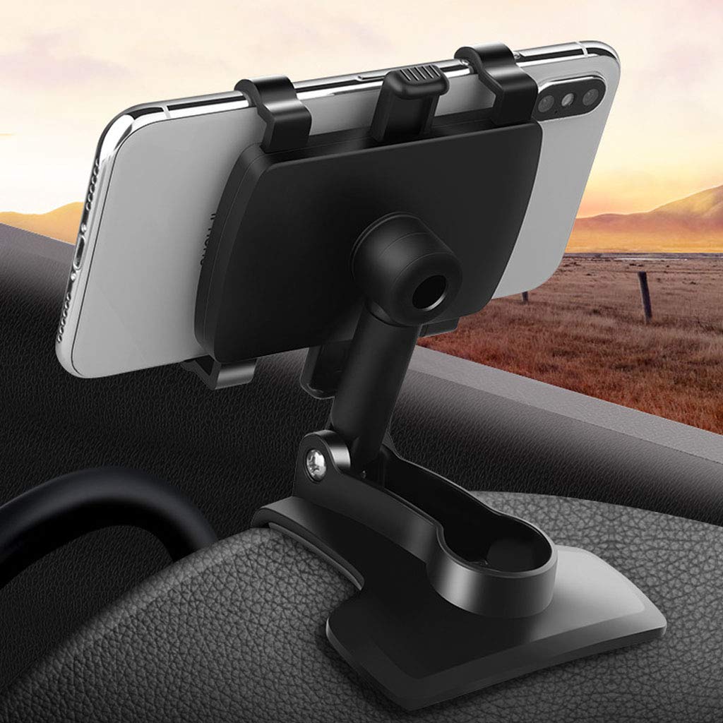 YAOKEEP Universal Car Phone Holder Mount,360 Degrees Rotation Dashboard Phone Holder [Upgrade Clip Never Fall],car Phone Mount for iPhone,Samsung,Google,Nokia,and 4 to 7" Smartphones - Medaid International