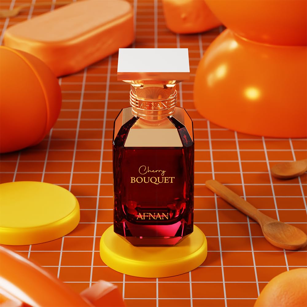 Afnan Cherry Bouquet Eau De Parfum for Women, 2.7 Fl. Oz - Medaid International
