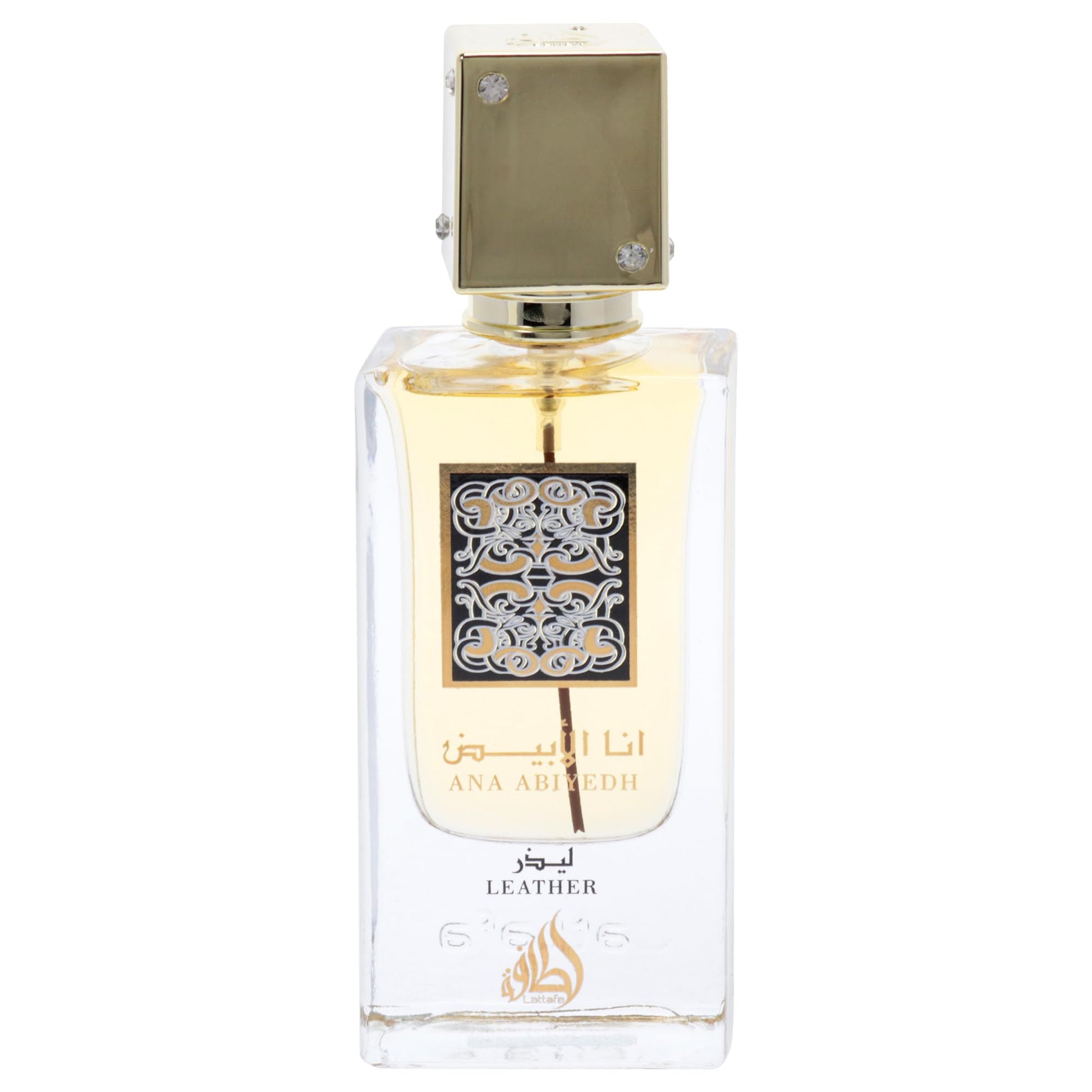 Lattafa Perfumes Ana Abiyedh Leather for Unisex Eau De Parfum Spray, 2.0 Ounce - Medaid International