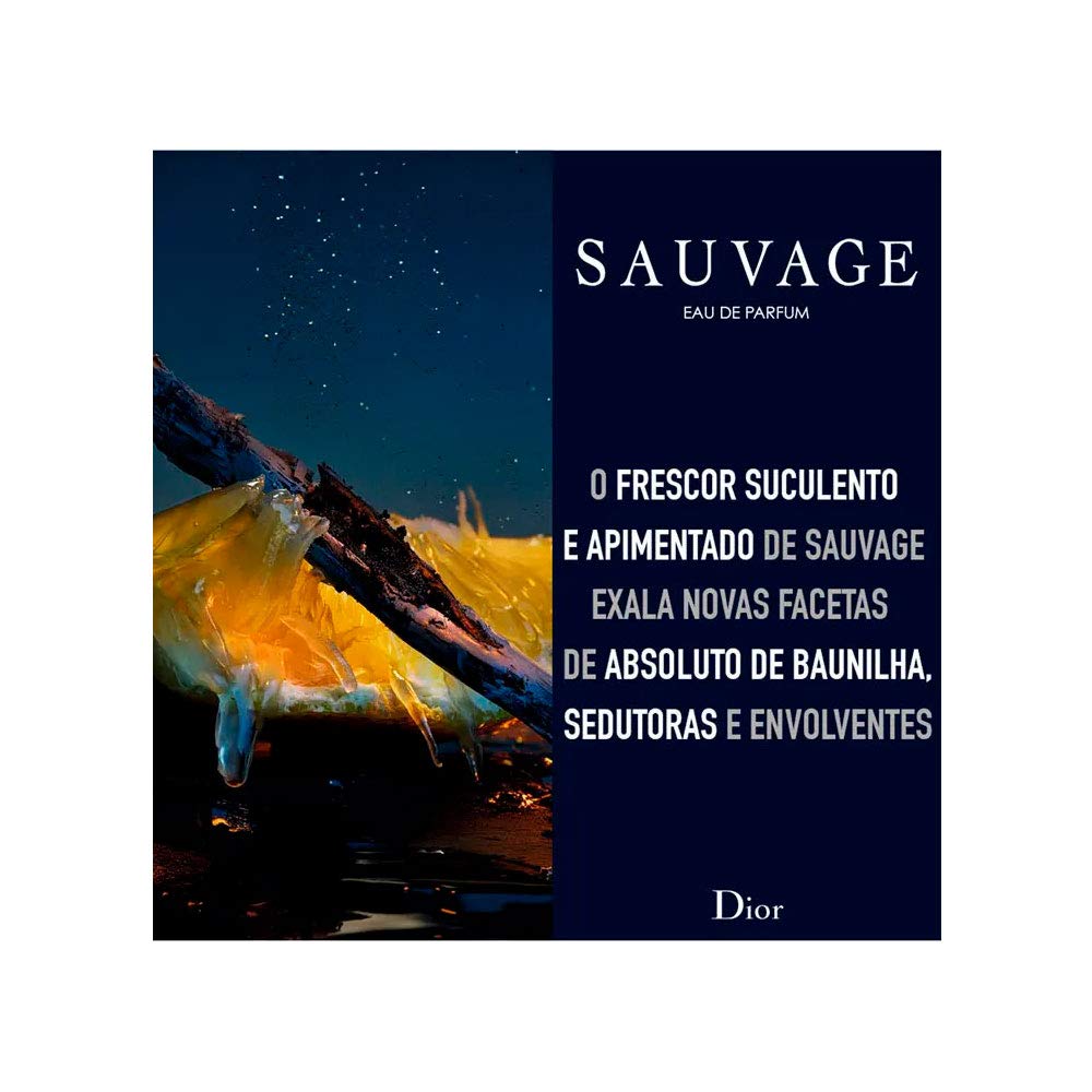 Christian Dior Sauvage Eau De Parfum Spray For Men, 3.4 Ounce - Medaid International