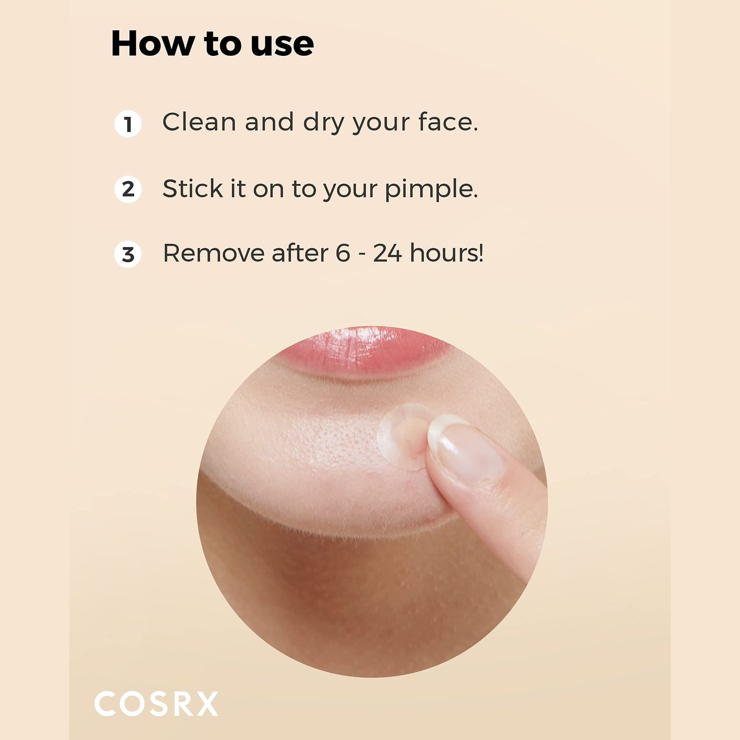 COSRX Master Patch Basic Value Pack, Overnight Acne Patch Hydrocolloid, Blemish Spot Sticker for Face, Strong adhesion & Thicker Spot Cover, 1 Sizes (90 Count) - Medaid International