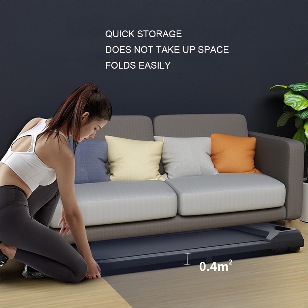 Llchaensc Treadmills for Home,Walking Pad, under Desk Treadmill for Home Office, 2 in 1 Portable Walking Treadmill, Walking Jogging Machine in LED Display - Medaid International