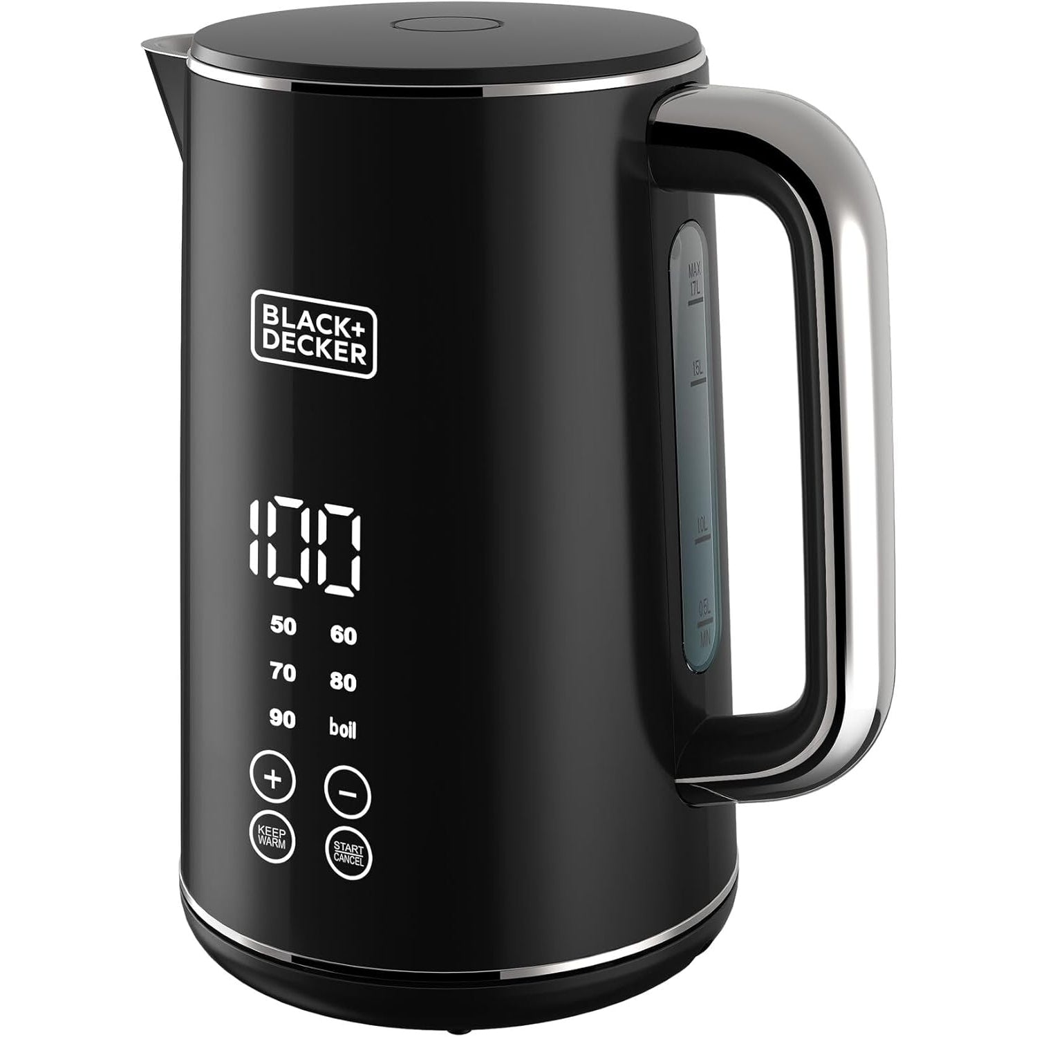 BLACK+DECKER Glass Kettle Double Wall 1.7L 2200W - GK220-B5, by BLACK+DECKER - Medaid