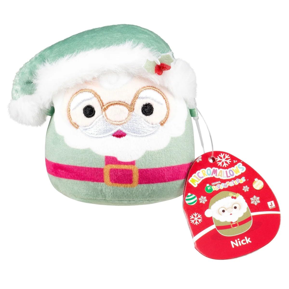 Squishmallows Micromallows 12 Day Advent Calendar 2025, Includuding Cam The Cat Christmas Edition, Tom The Festive Christmas Tree, Nick as Santa, Manny the Snowman and Many More! - Medaid International
