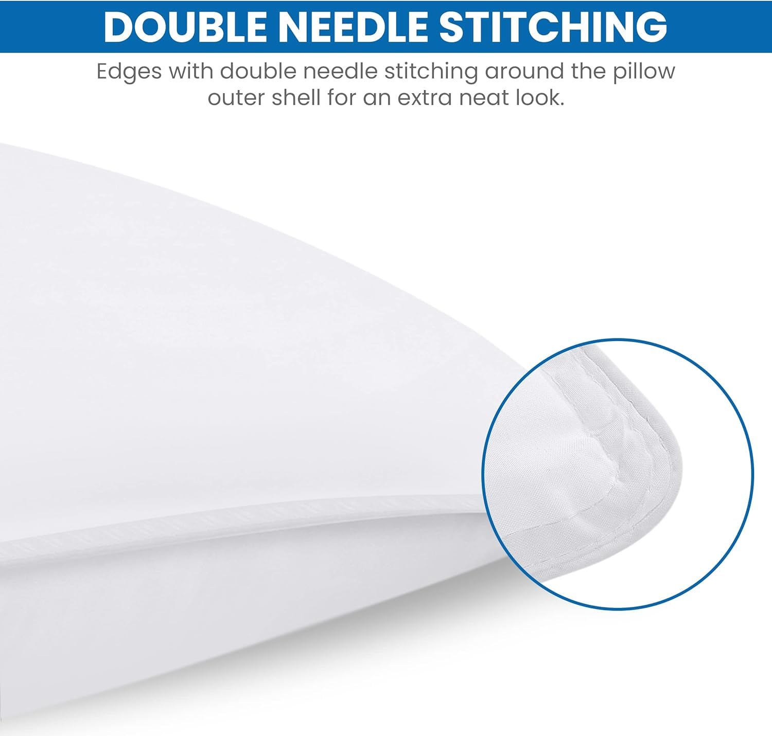 Utopia Bedding Bed Pillows for Sleeping (White), Queen Size Set of 4, Hotel Pillow, Cooling Pillows for Side, Back or Stomach Sleepers - Medaid International