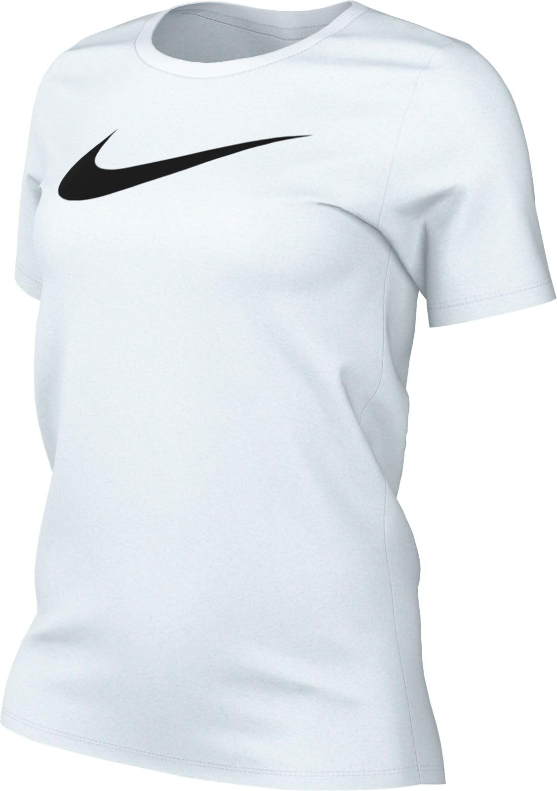 Nike Women's Dri-Fit Legend T-Shirt, White/Black, Medium - Medaid International