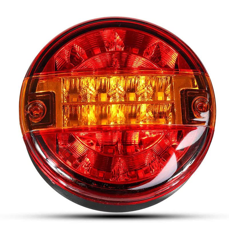 Aivyna - Bright LED Rear Tail Light for Trucks, 12V/24V, Energy Efficient