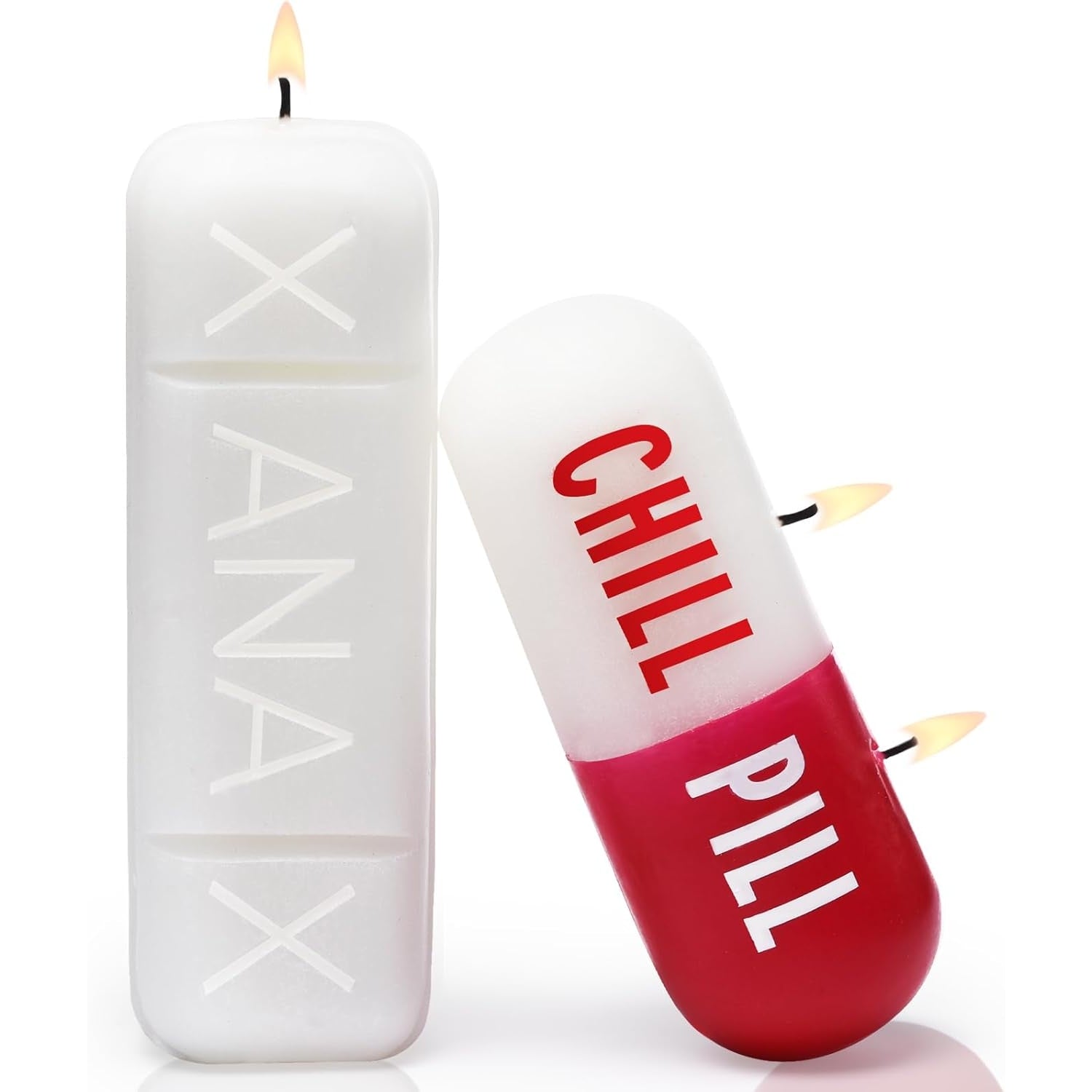 Chill Pill Candle - Xanax Candle - Cute Candles for Cool Gifts - Funny Candles for Any Occasion - Cute Things for Aesthetic Room Decor - Cool Candles for Cool Things - Trendy Candles - Prank Candles - Medaid - Lebanon