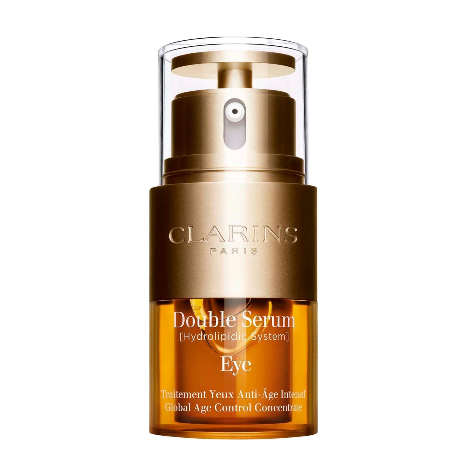 Clarins Double Serum Eye | Anti-Aging Eye Treatment | Visibly Smoothes, Firms, Hydrates and Revitalizes For More Youthful-Looking Eyes In Just 7 Days* | 13 Plant Extracts, Including Turmeric | 0.6 Oz - Medaid International