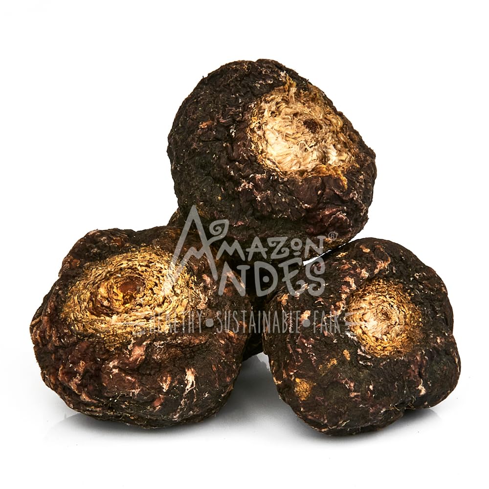 Amazon Andes Black Maca Root Powder (Lepidium meyenii) - contains Carbohydrates & Minerals - Adaptogen superfood & Health Promoter - Gelatinized, Vegan, Non-GMO & Allegen-free - 7 Ounce (40 Servings) - Medaid International