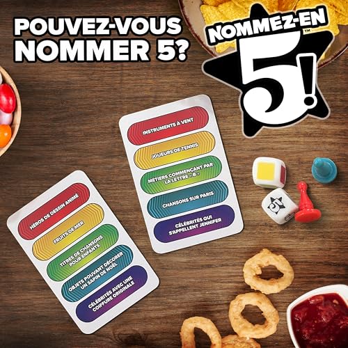 Goliath - Name 5 Board Game - Fun Family Game for All Ages, Quick Play