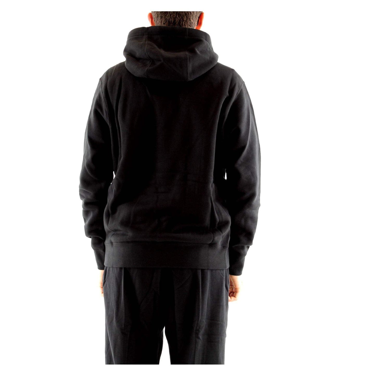 Nike Pull Over Hoodie, Black/Black/White, Medium - Medaid International