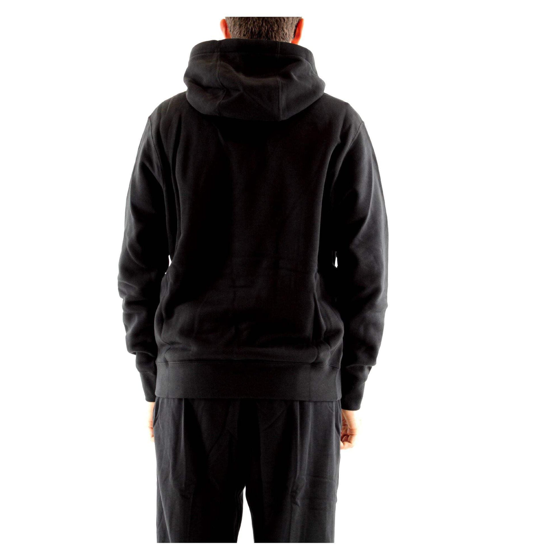 Nike Pull Over Hoodie, Black/Black/White, Medium - Medaid International