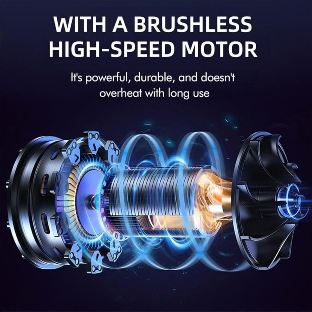 Air Pressure Power Blower Mini Cordless With Leaf Blower Cordless Compressed Air Duster 120mph for Car Wash - Medaid International