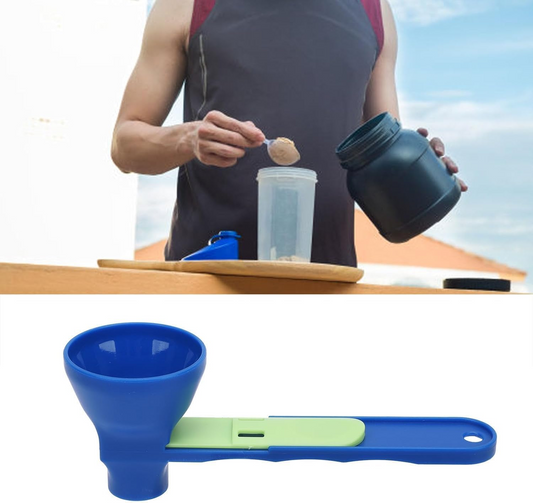 Adjustable Fitness Measuring Spoon, Precision Portion Control Scoop For Protein Powder - Medaid International