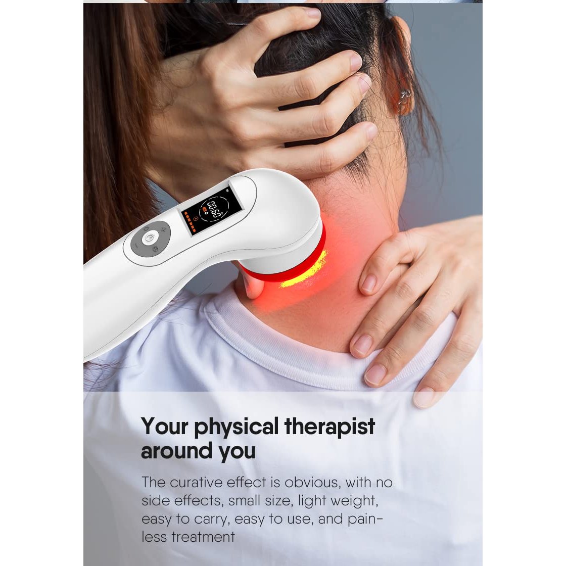 Cold Red Light Therapy Device LLLT 650nm & 808nm for Muscle Pain Relief, Face and Body Use for Humans and Pets - Medaid International
